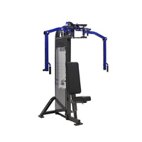 Machine de musculation réglable en acier pour la musculation pectorale et des deltoïdes arrière, idéale pour les salles de sport commerciales
