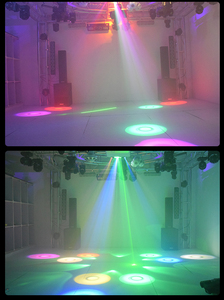 2022 New Disco Câu lạc bộ đêm tiệc cưới UV bong bóng <span class=keywords><strong>LED</strong></span> chùm Strobe Bee Eye Laser siêu 7in1 hiệu ứng ánh sáng - Product Image 6