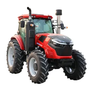 China Originalfabrik 4-Rad 220 PS 4x4 Kompakttraktor mit Landwirtschaftszubehör