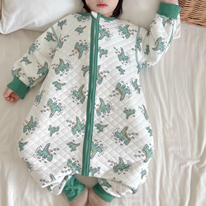 Combinaison de sommeil portable pour bébé et tout-petit, en coton de bambou, plus épaisse et plus douce, sac de couchage - Product Image 5