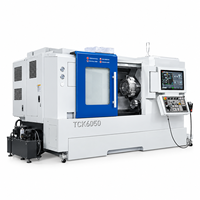 Mesin Bubut CNC Horizontal TCK6050 Presisi Tinggi, Single Spindle, Slant Bed, Heavy Duty, Large Swing, Tailstock Handal