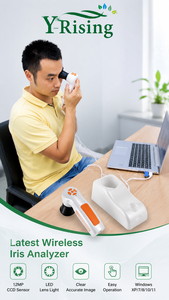 Cámara de <span class=keywords><strong>Iris</strong></span> de Alta Definición de 12MP: Imagenología y Análisis de Pupilas, Conexión Inalámbrica Wi-Fi a PC, Mapeo de Órganos, Especializada en Iridología - Product Image 2