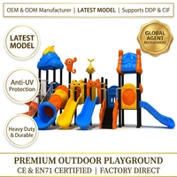 SageDelightRides Ensemble de toboggan à double spirale, tube ondulé et escaliers avec rampes pour aire de jeux extérieure commerciale, pour garderies d'enfants, vente en gros