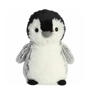 2024 Wholesale Lifelike Baby Soft Toys Custom Cute Animal Stuffed Cartoon Fat Small Mini Penguin Vivid Kawai Plush Toy