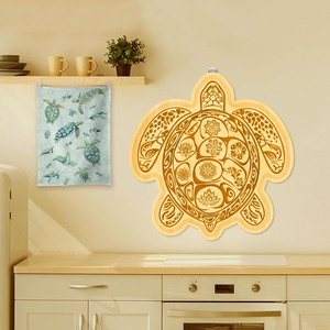 Tagliere in bambù con manico e scanalatura profonda per salse, ideale per grigliare tartarughe in <span class=keywords><strong>cucina</strong></span>, un must per mamme e <span class=keywords><strong>nonne</strong></span> - Product Image 4