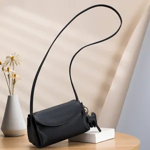 Fabriek Goedkope Prijs Messenger Vrouwen Leren Tas Sling Tassen Voor Dames Crossbody Kleine Vierkante Tas Met Kleine Olifant Hanger