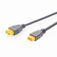 Câble d'extension convertisseur XT30 mâle vers XT60 femelle pour drone RC, robot FPV, moteur ESC, batterie, générateur d'énergie