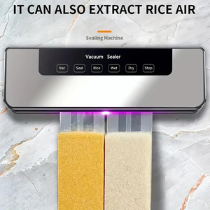 Mini machine de mise sous vide sèche et humide pour la maison, scelleuse portable pour la conservation des aliments, idéale pour le camping, la cuisine et le stockage au réfrigérateur - Product Image 5