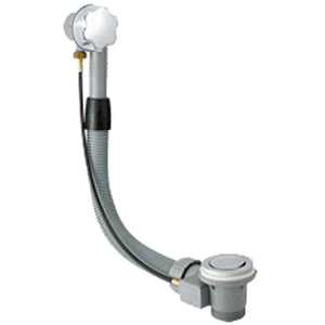 Columna de desagüe de baño de polipropileno de 1 \ "1/2 con salida de 45 ÷ 55 cm para herramienta de torneado - Product Image 1