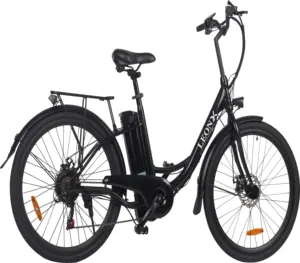 عالية الكربون الصلب المدينة e دراجة هوائية كهربائية ebike دراجة المدينة الكهربائية pedelec bicicleta electrica 36V 48V