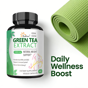 Capsules d'extrait de thé vert OEM/ODM : Soutien à la combustion des graisses, régulation de l'immunité, lipides sanguins et santé cardiovasculaire - Product Image 3