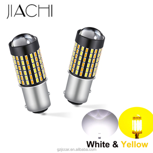หลอดไฟ LED JiaChi กำลังสูง BAY15D P21/5W BAZ15D 1157 สีขาวเย็น สีเหลือง สองสี 2057 2357 7528 ไฟเลี้ยว ไฟเบรก 1156 - Product Image 2