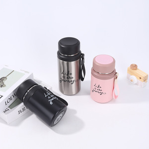 Stainless Steel Insulated Water <b>Bottle</b> 316 Tumbler Portable <b>Coffee</b> Mug For Travel Men Women Student Use - Product Image 3