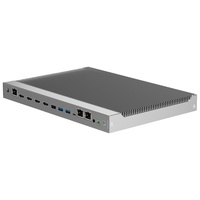 RTC Fanless Mini PC mit Intel 12. 13. Generation Core I3/i5/i7 DDR4 64GB 5 HDMI 2Lan Embedded Mini PC für Industrie-und Büro zwecke