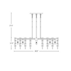 Lámpara de Araña Acrílica de Estilo Nórdico Simple, Diseño Moderno para Vestíbulo de Hotel, Sala de Estar, Escalera, Techo Alto, Lámpara de Lujo - Product Image 4