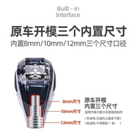 مقبض ناقل حركة كريستالي أوتوماتيكي مضاء بتقنية LED صنع في الصين طراز Cc-fad-2023-01 لتعديل سيارات ميتسوبيشي