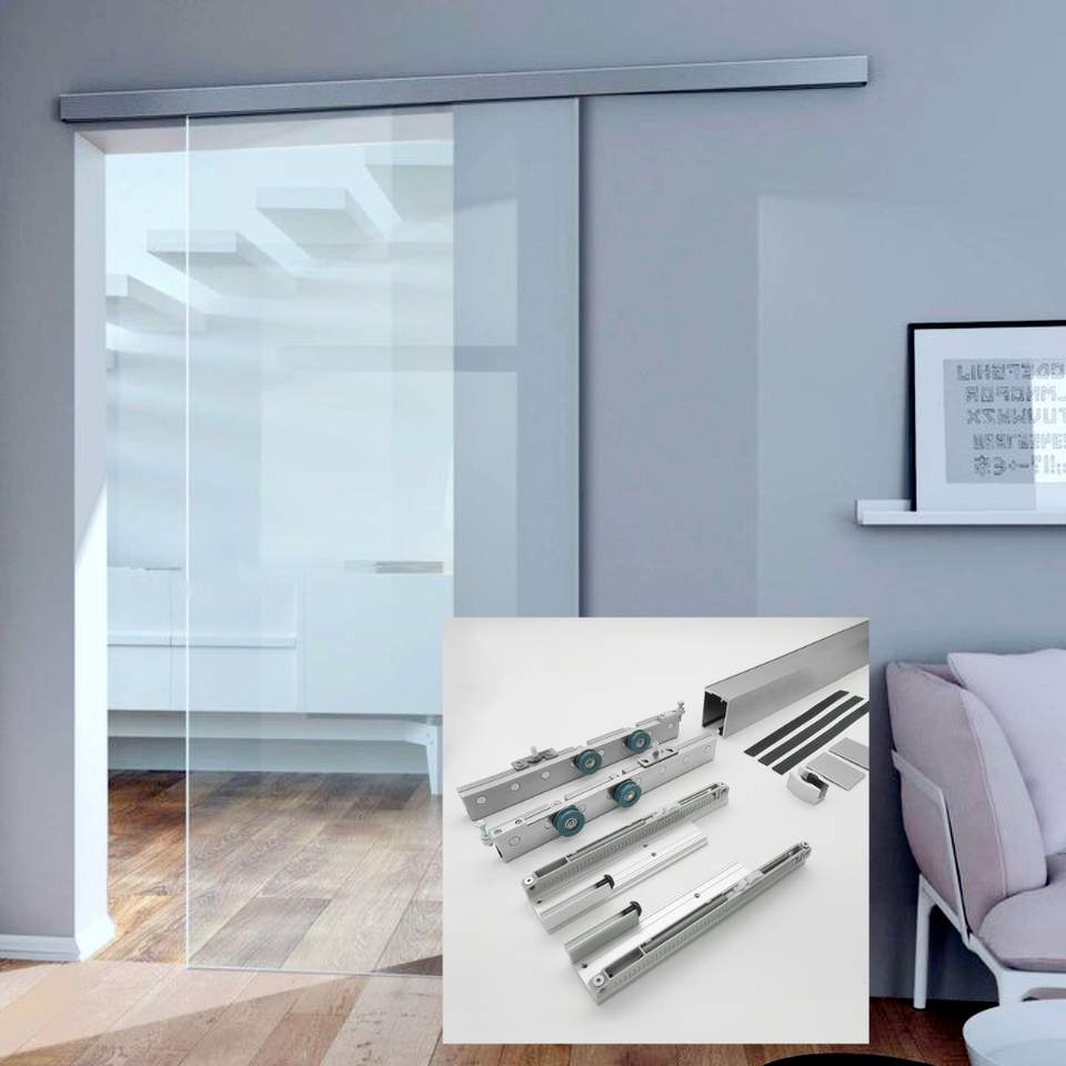 QW-504 Internal Sliding Glass Door Premium Hardware Kits Heavy-Duty ...