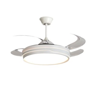 Lampara De Techo Con <span class=keywords><strong>Abanico</strong></span> Ventilador De Techo Retráctil Invisible De 42 Pulgadas Con Control Remoto Inteligente De Luz - Product Image 6