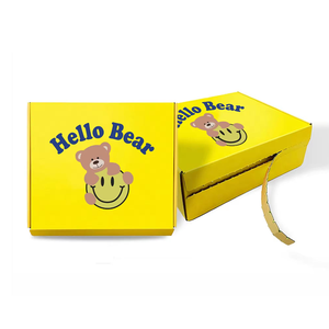 Sweetheart Lashes Heart Pattern Mailer Box Corrugated Paperboard Cosmetic Packaging Rectangle Shape Offset Printing - Product Image 4