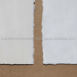 Handmade Specialty <b>Paper</b> for Drawing <b>Painting</b> Custom Size Deckle Edges Made Cotton Rag Fibers Specialty <b>Paper</b> Paperboards - Product Image 1