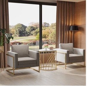 Canapé et <span class=keywords><strong>chaise</strong></span> en tissu de style nordique moderne pour salle à manger, négociation et mobilier commercial pour magasins de vêtements - Product Image 5