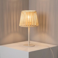 Lampe de table en corde tressée décorative moderne, lampe de bureau nordique pour la maison, lampe de table multicolores pour chambre à coucher, salon