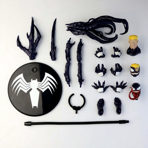NUEVO Ultimate Spider-Man Venom Lethal Neighbor Spider-Man Symbiotic Black Suit Figura de Acción Articulada de PVC Modelo Muñeco Anime en Caja - Product Image 6