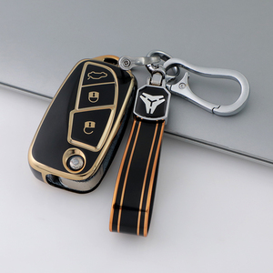 <span class=keywords><strong>Coque</strong></span> de protection pour clé de voiture en TPU souple de qualité supérieure pour <span class=keywords><strong>Fiat</strong></span> 500 <span class=keywords><strong>Panda</strong></span> Ducato 500L Punto Lancia Musa porte-clés porte-clés sac usine directe - Product Image 6