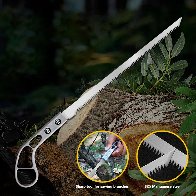 SK5 acciaio manuale ramo albero sega a mano giardino domestico potatura sega per il taglio del legno campeggio caccia