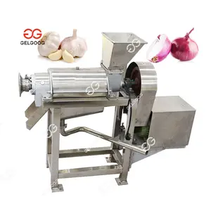 Double Screw Press Sweet Potato Juicing Machine Garlic And Ginger Juice Making Machine Potato Garlic Juice Extractor
