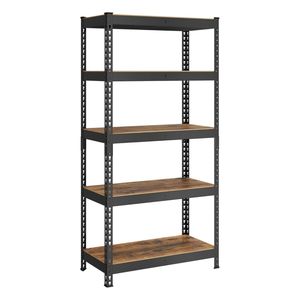 차고 창고 산업용 헤비 듀티 볼트리스 리벳 선반 강철 선반 랙 철 보관 스태킹 랙 금속 선반 - Product Image 4