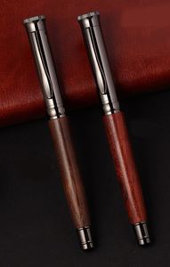 Stylo à bille classique, élégant et grandiose en bois et métal, de luxe, de haute qualité, avec logo gravé personnalisé, cadeau d'entreprise - Product Image 3