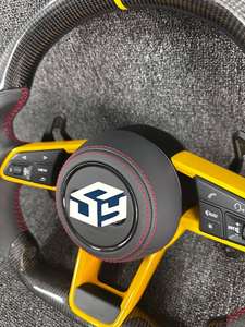 <span class=keywords><strong>Volante</strong></span> de Cuero y Fibra de Carbono para <span class=keywords><strong>Audi</strong></span> R8 TT Mk2 B8 RS TTS TTRs RS3 RS6 RS4 RS5 RS7 A3 D3 A4 A5 A6 A7 A8 Q5 Q7 - Product Image 6