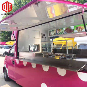 Meilleure vente Hot dog Stand vente de nourriture <span class=keywords><strong>Camping</strong></span> caddie de restauration camion de nourriture Mobile camions de crème glacée camion de nourriture électrique - Product Image 6