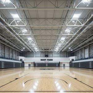 Structure en acier préfabriquée à grande portée pour gymnase, usine, entrepôt, garantie de plus de 5 ans - Product Image 4