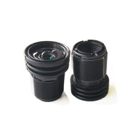 Objectif BOSHI Silk HD 4MP 6mm F1.6 Monture M12 Champ de vision 66 degrés Étanche IPX7 Vision nocturne IR Sécurité Mise au point fixe