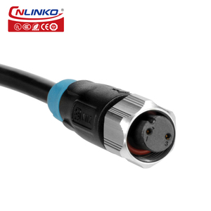 LM-12 loạt điện IP68 không thấm nước dẫn hiệu quả đối phó điện không thấm nước 2 3 4 5 8 12 Pin kết nối - Product Image 5