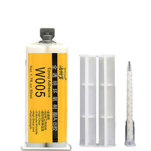 Époxy 5 minutes 50ml | Adhésif en deux parties à durcissement rapide | pour le collage <span class=keywords><strong>de</strong></span> plastique <span class=keywords><strong>de</strong></span> <span class=keywords><strong>verre</strong></span> en métal <span class=keywords><strong>de</strong></span> bricolage - Product Image 5