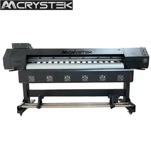 Crystek CT-1806L Grande Formato Impressora Jato De Tinta 1080dpi Preço Barato XP600 cabeça Máquina