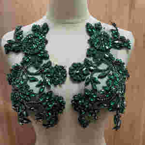 Rượu Sâm banh vàng hồng vàng vạt áo Rhinestone đính cắt tỉa cô dâu đính <span class=keywords><strong>guanzhou</strong></span> cho phụ nữ Ăn mặc - Product Image 2