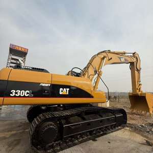 Pelle sur chenilles d'ingénierie d'occasion à haut rendement et pelle sur chenilles hydraulique Cat 330CL 320C 320GC d'occasion à bas prix - Product Image 1