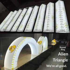 กล่องไฟอะคริลิค LED แบบเต็มตัว ส่องสว่าง 5000 ลูเมนส์ กันน้ำ กันรังสียู<span class=keywords><strong>วี</strong></span> พิมพ์ลาย สำหรับร้านตัดผม กล่องไฟโฆษณา โด่งดังทางอินเทอร์เน็ต - Product Image 4