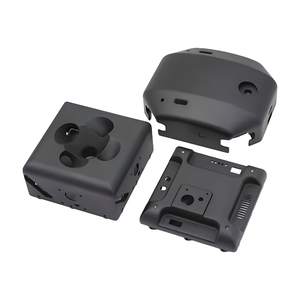 Service d'impression 3D personnalisé MJF, pièces en nylon noir PA12 SLS, prototypage rapide, fabrication additive, plastique haute précision - Product Image 1