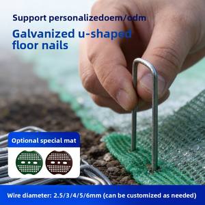 Clous de jardinage en acier inoxydable pour l'irrigation goutte à goutte avec tuyaux, barrières anti-mauvaises herbes, tissus et revêtements de <span class=keywords><strong>sol</strong></span> - Product Image 4
