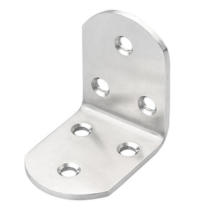 Soporte de esquina en forma de L de acero inoxidable Yingya Hardware, soporte de estante de 90 grados para muebles de madera y gabinetes - Product Image 3