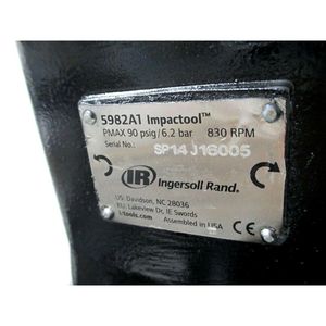 Clé à chocs pneumatique Ingersoll Rand 2,5 pouces, outil pneumatique robuste pour le démontage et le serrage des vis - Product Image 2