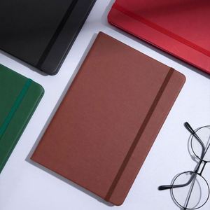 Libreta de Cuero con Logotipo Grabado, A4/A5/A6, Páginas Punteadas, Cierre Elástico, para Regalo Promocional o Empresarial - Product Image 6