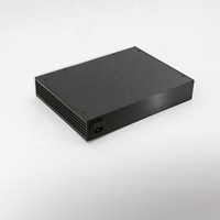 Boîtier en aluminium brzhimi, boîtier classique en aluminium, avec châssis d'amplification électrique, pour bricolage, personnalisé, offre spéciale, BZ3406