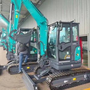 Excavadora sobre orugas Mini Excavadora hidráulica sobre orugas China 4 toneladas SWE35UF con aire acondicionado a la venta - Product Image 1