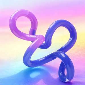 Corde de décompression en plastique polyvalente à changement de température, multicolores, à torsion et à rotation, pour l'entraînement à la réflexion - Product Image 6